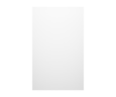 Swanstone SS-6072-1 60 x 72 Smooth Glue-Up Bathtub and Shower Single Wall Panel White