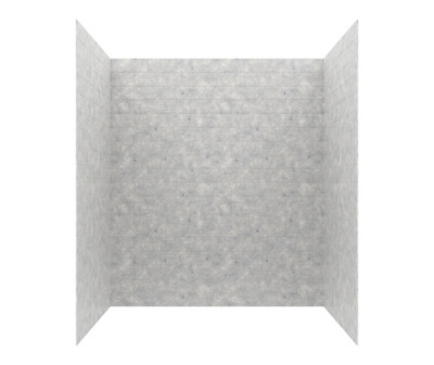Swanstone Metro Subway Tile Glue-Up Tub Wall Kit 36x62x72 Ice