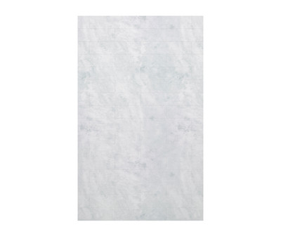 Swanstone Modern Subway Tile 30 x 72 Glue-Up Bathtub Shower Wall Panel Ice