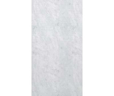 Swanstone Modern Subway Tile Glue-Up Bathtub & Shower Wall Panel 50x84 Ice
