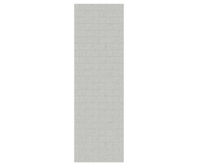Swanstone Metro Subway Tile Glue Up Bathtub & Shower Wall Panel 32x96 Birch
