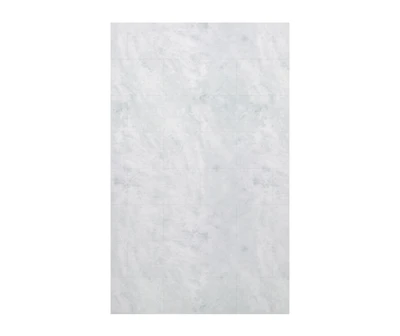 Swanstone Traditional Subway Tile 32 x 96 Glue-Up Bathtub & Shower Wall Panel, Ice