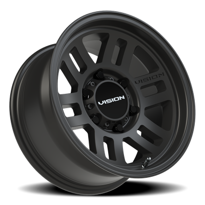 Vision Wheel 6-5.5 SB VIS OVERLAND 6-Lug Satin Black Wheel