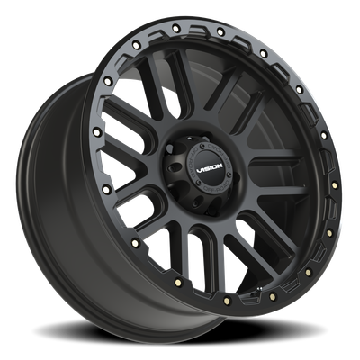 Vision Wheel 5x5.5" Matte Black Nemesis Wheel