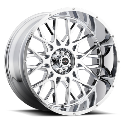 Vision Wheel 6-139.7 Chrome Rocker - 6-Lug 139.7mm Bolt Pattern Wheel