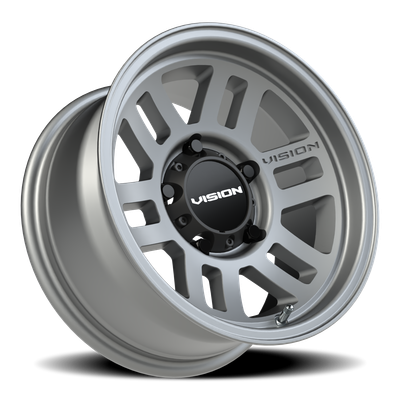 Vision Wheel 5x4.75 Satin Gunmetal VIS OVERLAND Automotive Wheel