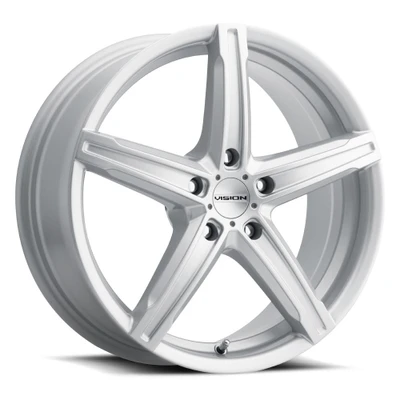 Vision Wheel 5-115 Silver VIS BOOST Automotive Wheel