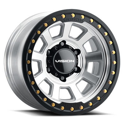 Vision OJOS 5x5.0 As-Cast Wheel with Bore Ring