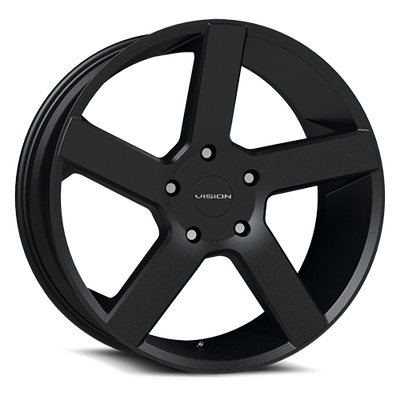 Vision Wheel 6-Lug 5.5-inch Satin Black Switchback Wheel