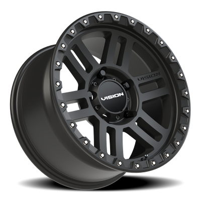 Vision Wheel 5-150 SB MANX2 Satin Black Automotive Wheel