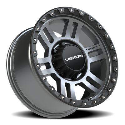 Vision Wheel MANX2 8x170mm Satin Gunmetal Black Automotive Wheel
