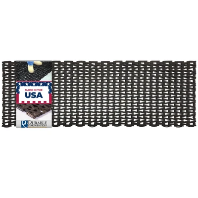 108H2460 Durite 108 Tire-Link Mat, 24 Inches By 60 Inches By .625 Inches Thick, Herringbone Weave