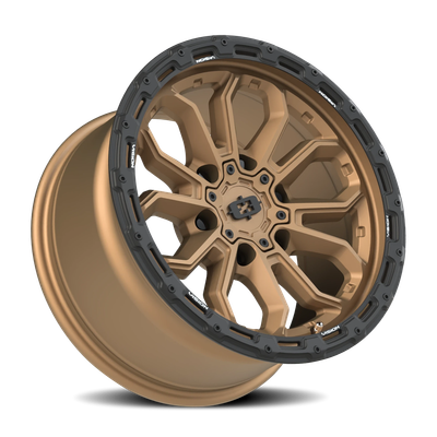 Vision Wheel 6-5.5 SB VIS KORUPT – 6-Lug 5.5-Inch Satin Black Automotive Wheel