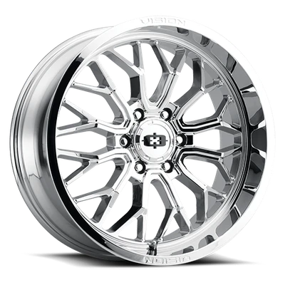 Vision Wheel 8-180 CHR RIOT 8-Lug Chrome Automotive Wheel