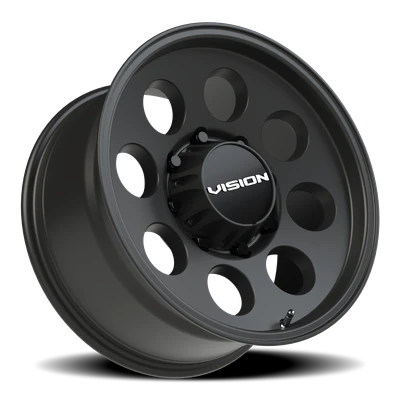 Vision Wheel 5-114.3mm Satin Black Midway Wheel