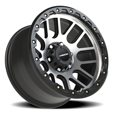 Vision Wheel 6x5.5 Satin Black NEMESIS Rim