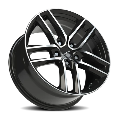 Vision Wheel 5-108 GBMF Gloss Black Machined Finish Wheel