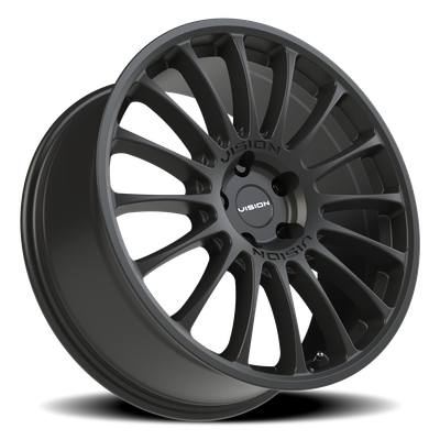 Vision Wheel 5-108 SB Monaco – 5x108mm Satin Black Automotive Wheel