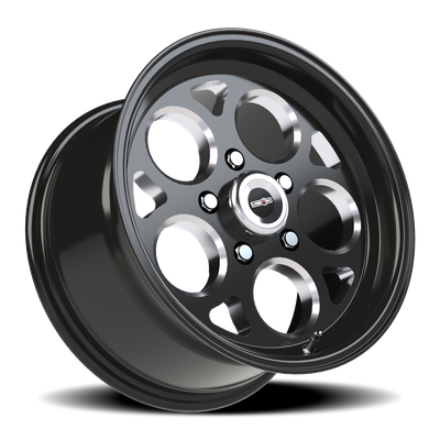 Vision SSR Mag 5x114.3mm / 4.5" Gloss Black Machined Wheel