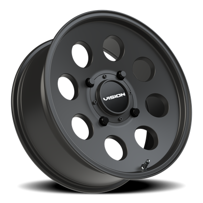 Vision Wheel 4-156 SB Midway Satin Black Automotive Wheel