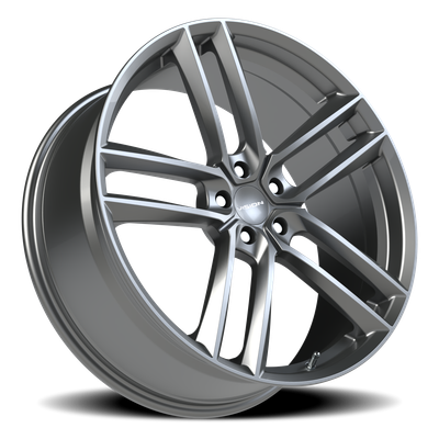Vision Wheel 5x4.5 Gunmetal Automotive Wheel