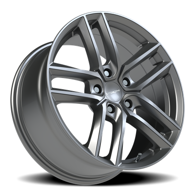 Vision Wheel 5x108 Clutch – Gunmetal Automotive Rim