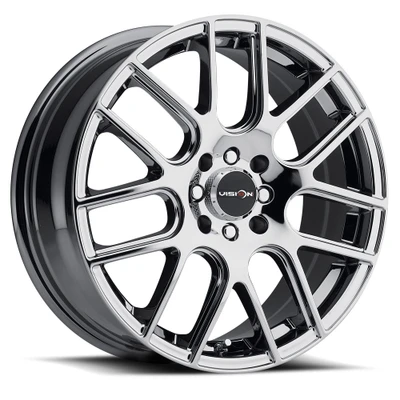 Vision Wheel 5-108/114.3 Chrome VIS Cross Automotive Wheel