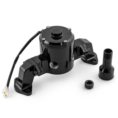 Speedmaster Chevy BBC 454 35+ GPM Electric Water Pump – Powdercoated Black PCE194.1004.03
