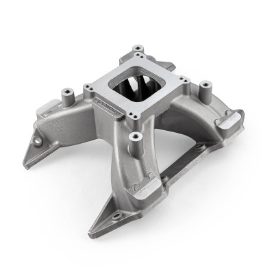 Speedmaster Chrysler Mopar BB 413 426 440 HiRise Aluminum Intake Manifold Satin 1-147-061-01