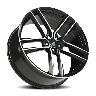 Vision Wheel 5x120 GBMF Gloss Black Machined Finish Automotive Wheel