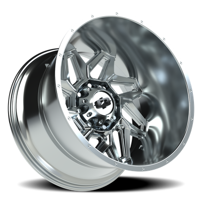 Vision Wheel 8-165.1 Chrome VIS Spyder Automotive Wheel Rim