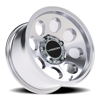Vision Wheel 5-139.7 Polished Midway Wheel – 5x139.7mm Bolt Pattern
