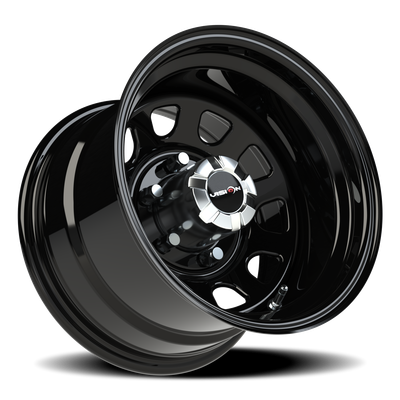 Vision Wheel 6-5.5 Black Steel Rim