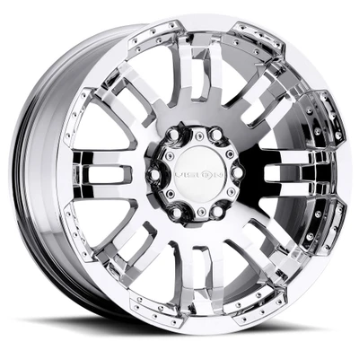 5x139.7mm Chrome Vision Warrior Wheel