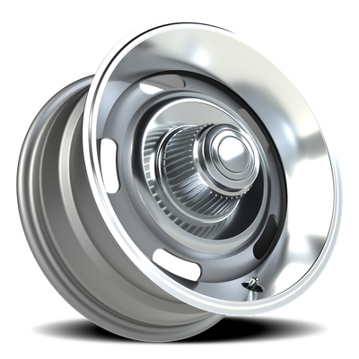 Vision Rally 6x5.5 Satin Silver Wheel
