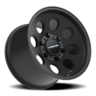 Vision Midway 6-Lug 5.5" Satin Black Wheel
