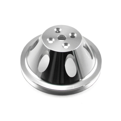 Speedmaster PCE246.1001 Chevy BBC 454 Billet Aluminum Short Water Pump Pulley 1 Groove