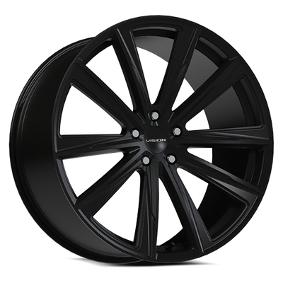 Vision Wheel 5-112 SB VIS Splinter Satin Black Wheel