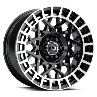 Vision Wheel 5-110 GBML VIS SAVAGE Automotive Wheel — Gloss Black Machined