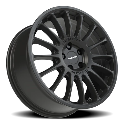 Vision Wheel 5-112 SB Monaco Satin Black Automotive Wheel