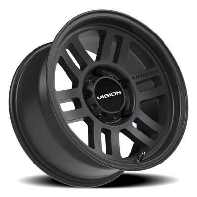 Vision Wheel 5x5.5" Satin Black VIS M2 Overland Automotive Wheel