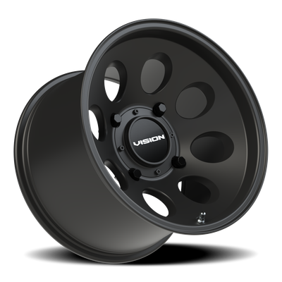 Vision Wheel 4-156 SB Midway – Satin Black Automotive Wheel