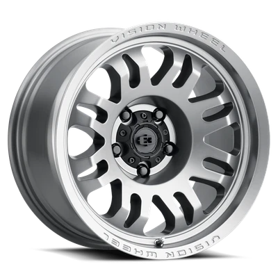 Vision Wheel 8-165.1 Satin Gunmetal Inferno Aluminum Wheel