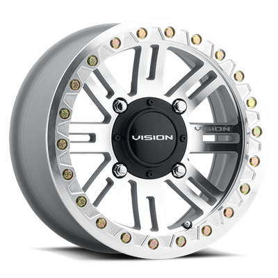 Vision Wheel 4-156 Satin Black Manx BL2 Automotive Wheel