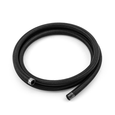 Speedmaster -6 AN Braided Black Nylon Hose Line 3 ft. Length 1-339-008-01