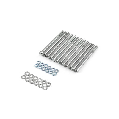 Speedmaster 4" Steel Allen Head Valve Cover Bolts 1/4 Thread 12pc Set PCE310.1019