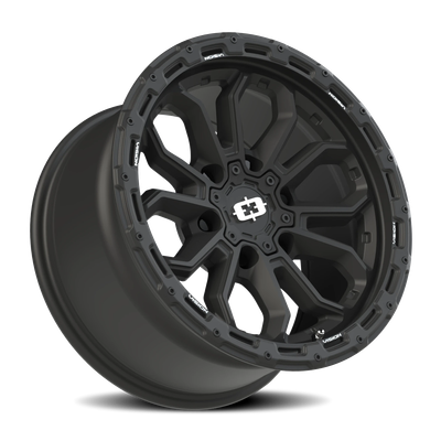 Vision Wheel 6-135 SB Korupt Satin Black Wheel