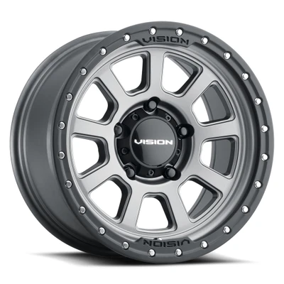 Vision Wheel 5x5.0 Satin Black OJOS Automotive Wheel