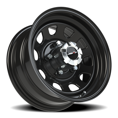 Vision Wheel 5x5.5 Black Steel Wheel Rim