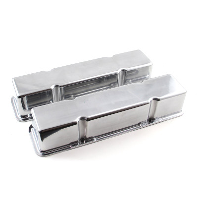 Speedmaster Chevy SBC 350 Aluminum Tall Valve Cover Plain w/o Hole PCE314.1017.01